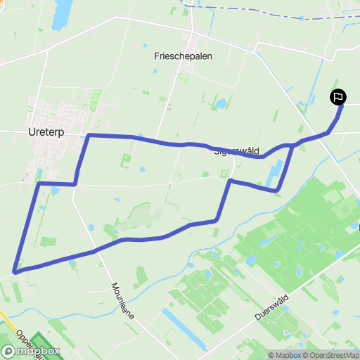 Siegerswoude: routekaart voor buitenactiviteiten - Netherlands