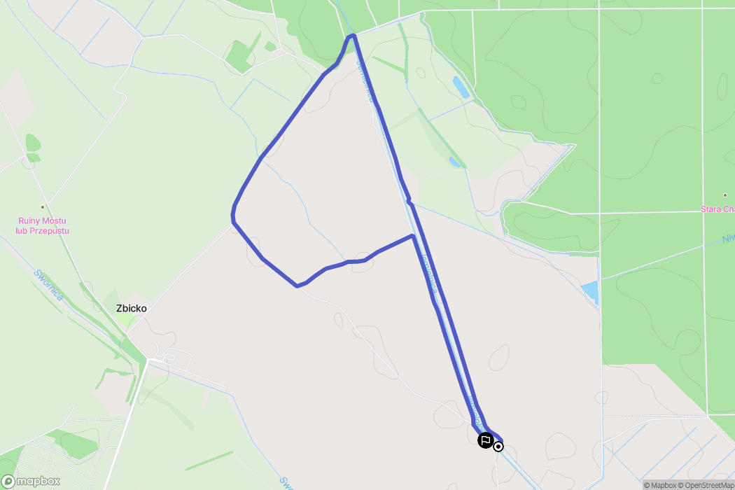 Lędziny: mapa trasy - Poland