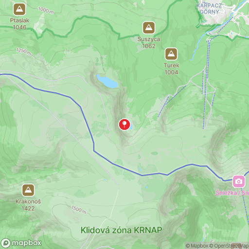 Mapa wyznaczonego obszaru maly-staw