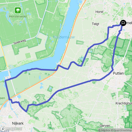 Ermelo: routekaart voor buitenactiviteiten - Netherlands