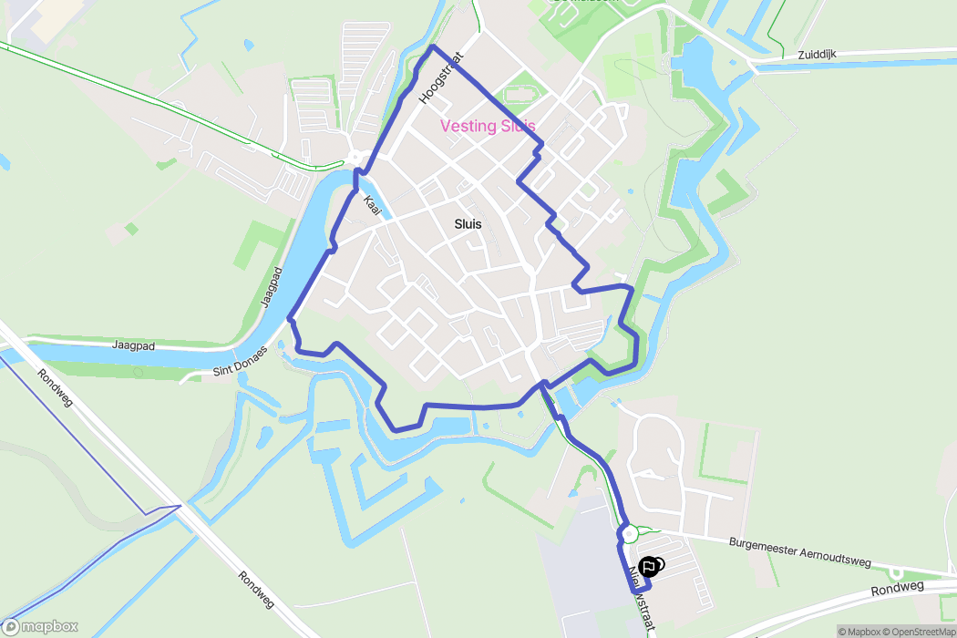 Sluis: routekaart voor buitenactiviteiten - Netherlands