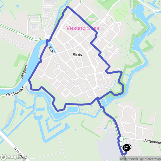 Sluis: routekaart voor buitenactiviteiten - Netherlands
