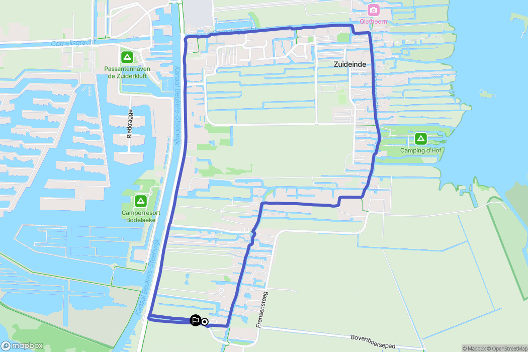 Giethoorn: routekaart voor buitenactiviteiten - Netherlands