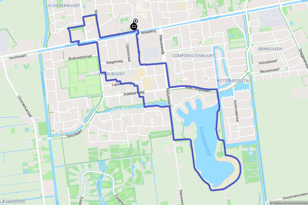 Dedemsvaart: routekaart voor buitenactiviteiten - Netherlands
