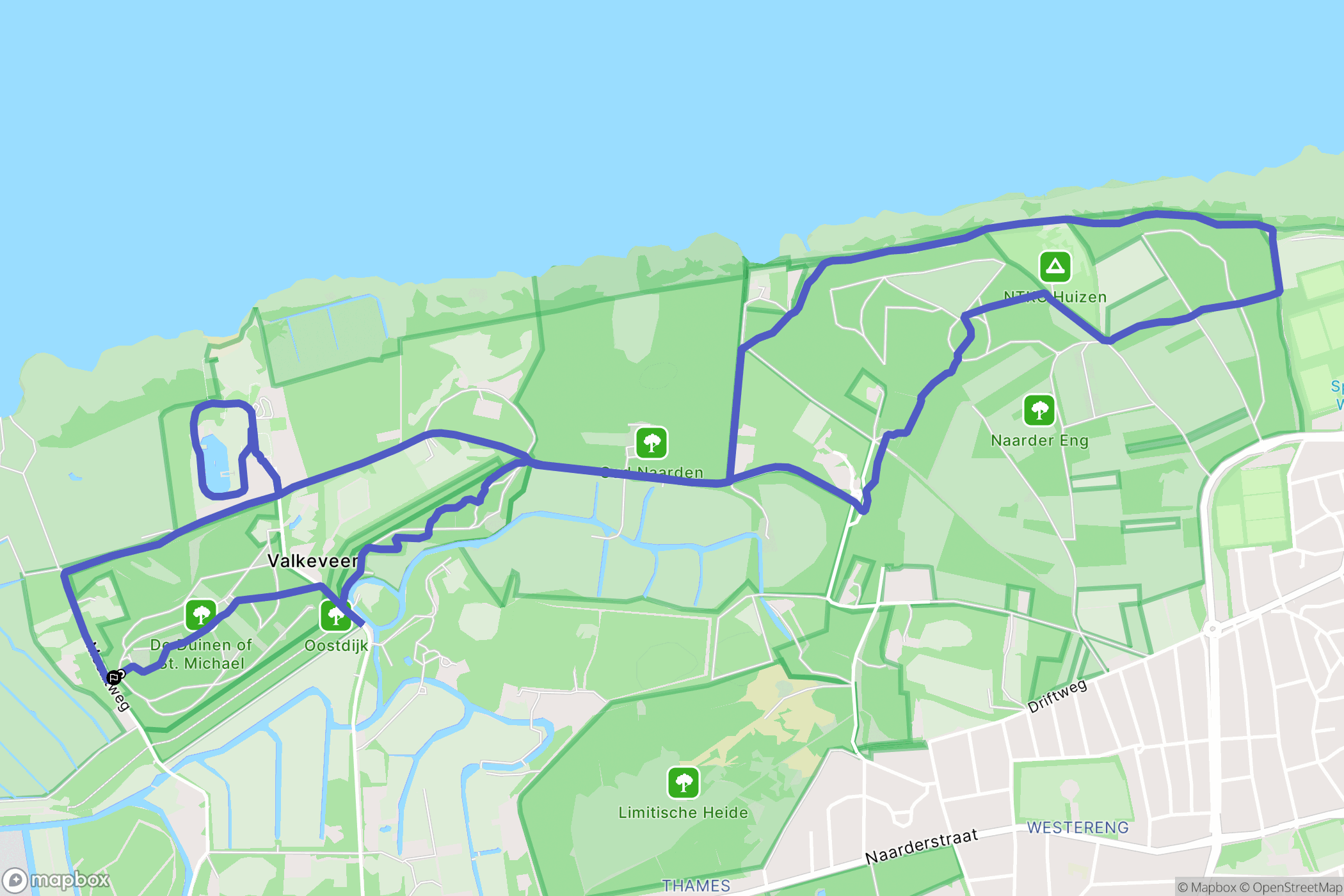Naarden: routekaart voor buitenactiviteiten - Netherlands