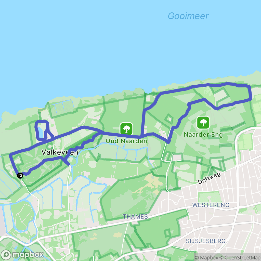 Naarden: routekaart voor buitenactiviteiten - Netherlands