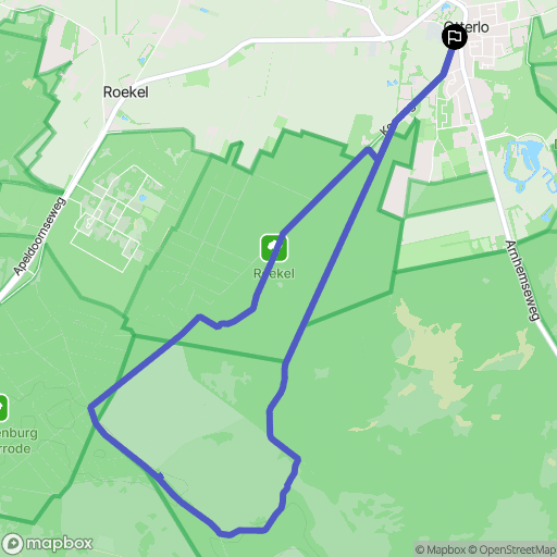 Otterlo: routekaart voor buitenactiviteiten - Netherlands