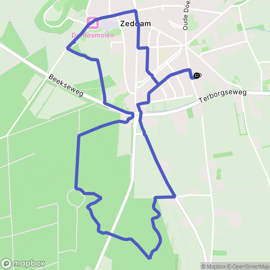 Zeddam: routekaart voor buitenactiviteiten - Netherlands