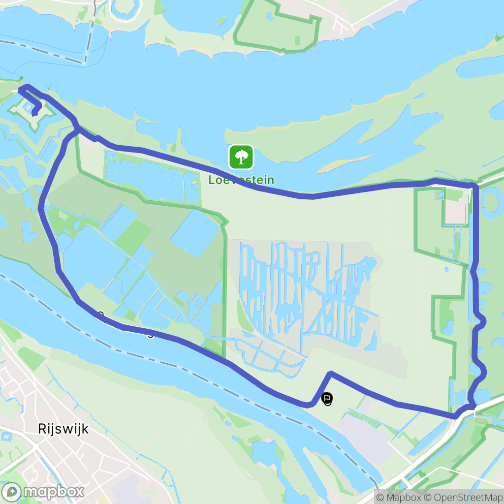 Poederoijen: routekaart voor buitenactiviteiten - Netherlands