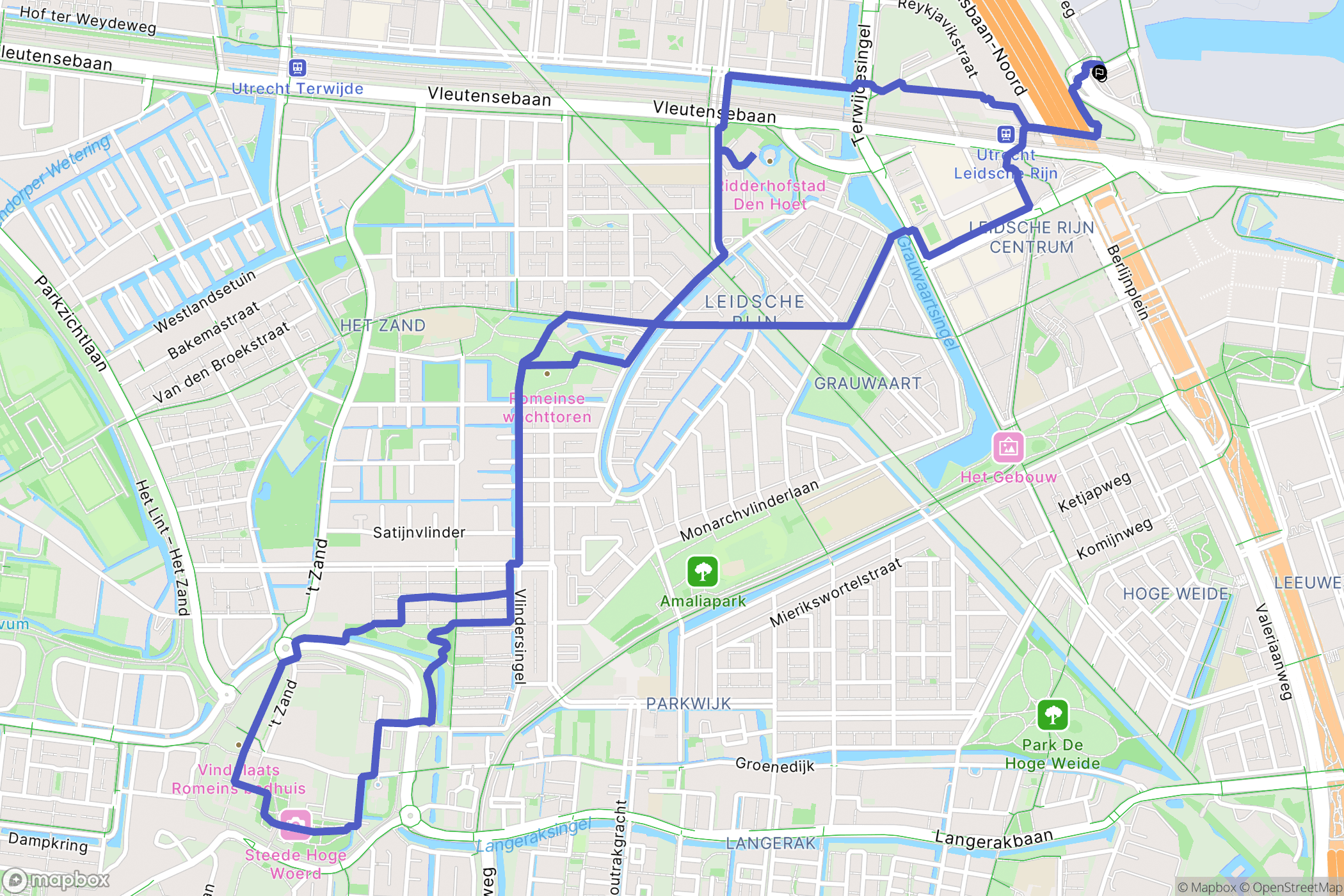 Utrecht: routekaart voor buitenactiviteiten - Netherlands