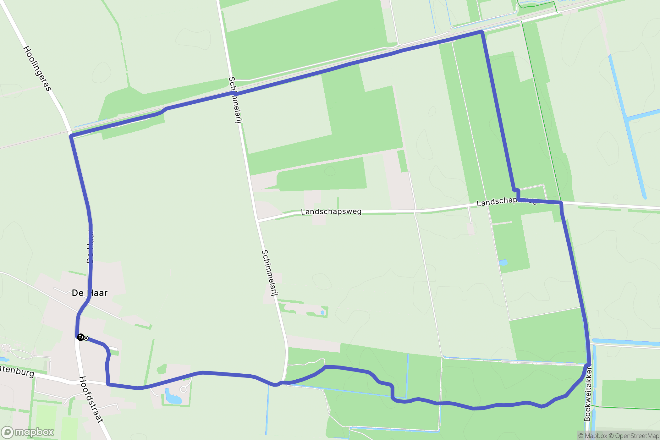 Dalerveen: routekaart voor buitenactiviteiten - Netherlands