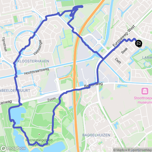 Assen: routekaart voor buitenactiviteiten - Netherlands