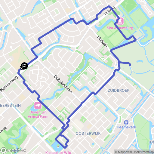 Heemskerk: routekaart voor buitenactiviteiten - Netherlands