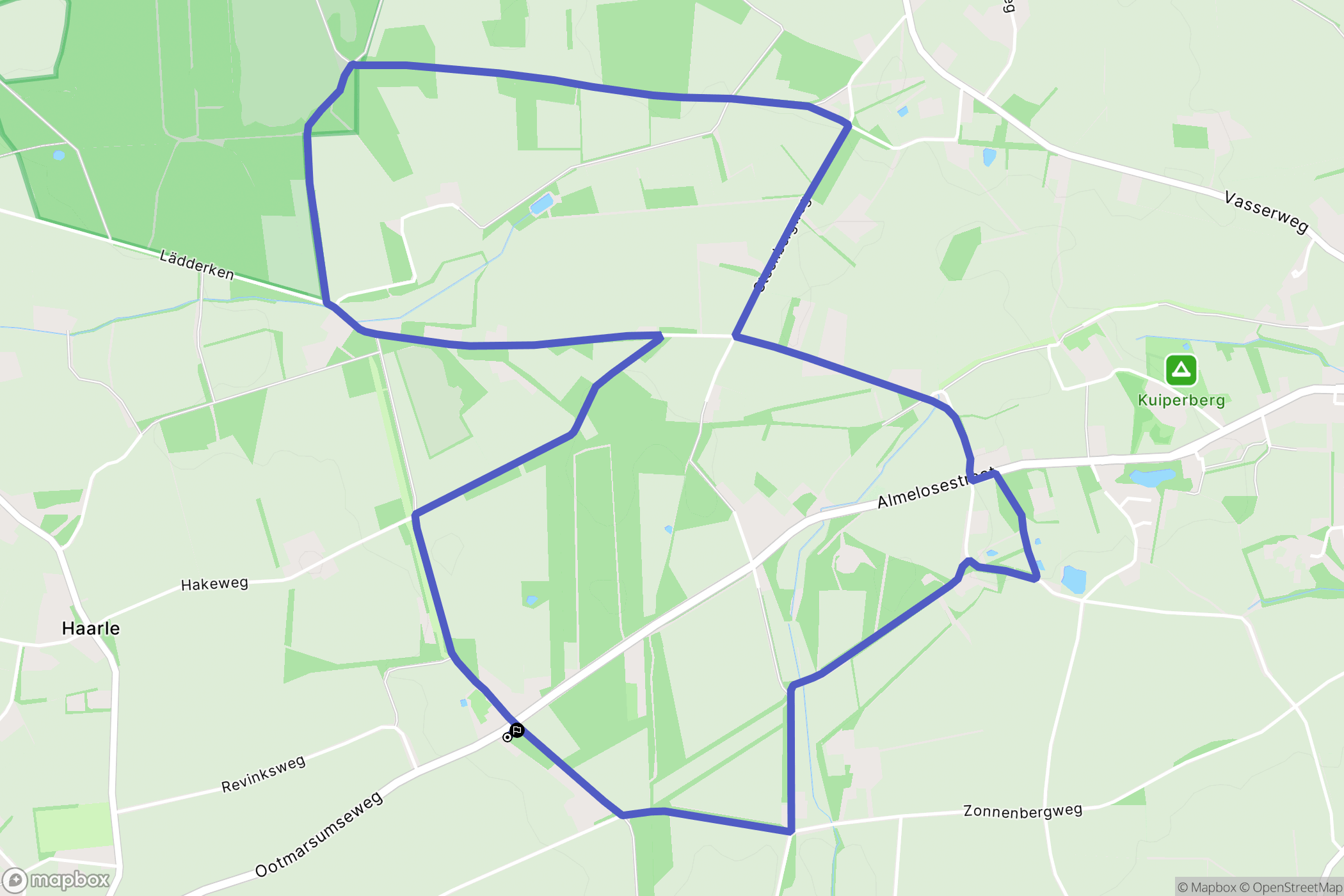 Reutum: routekaart voor buitenactiviteiten - Netherlands