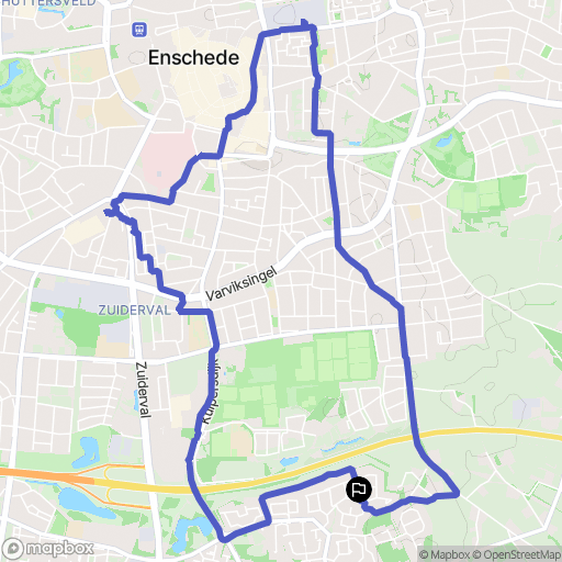 Enschede: routekaart voor buitenactiviteiten - Netherlands