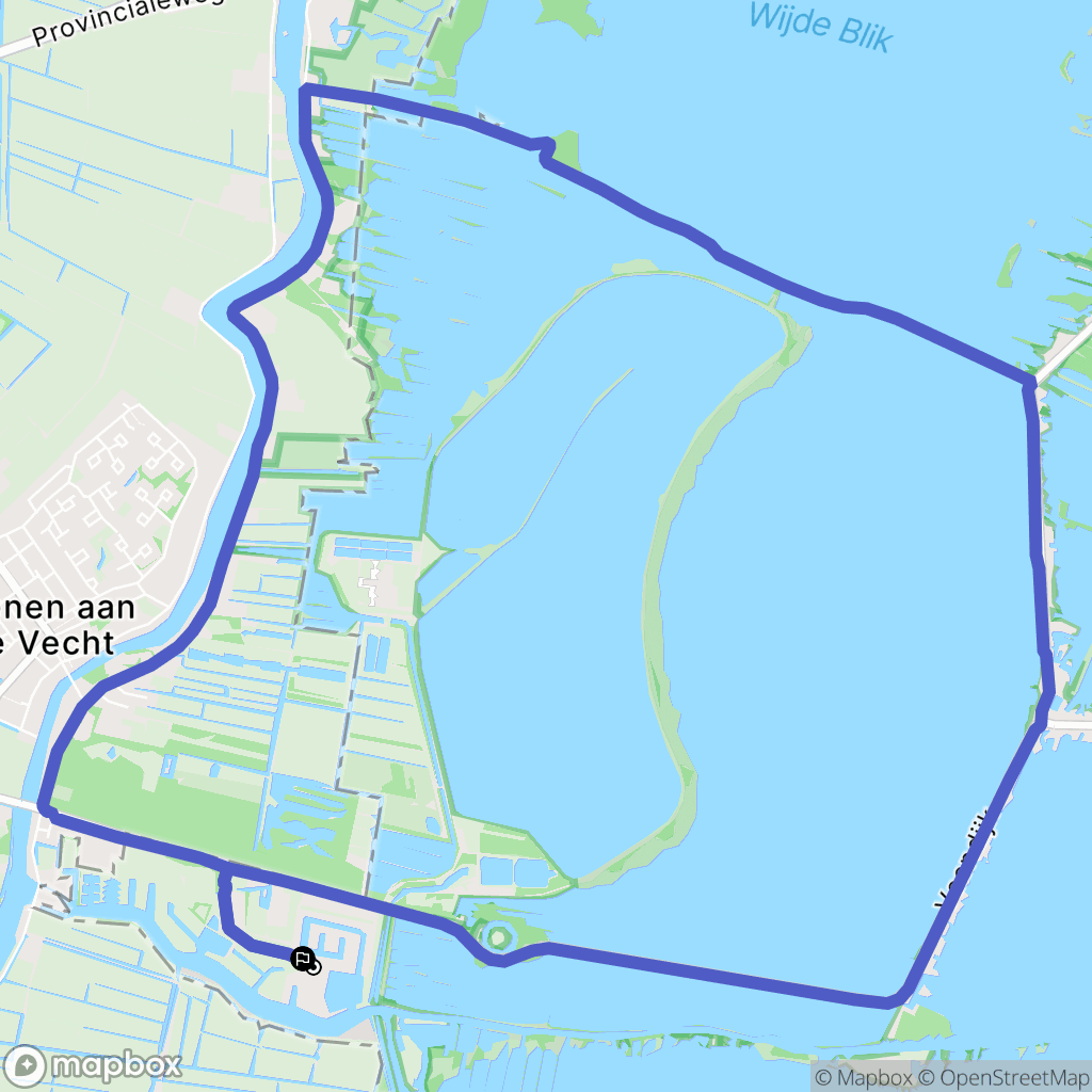 Loosdrecht: routekaart voor buitenactiviteiten - Netherlands