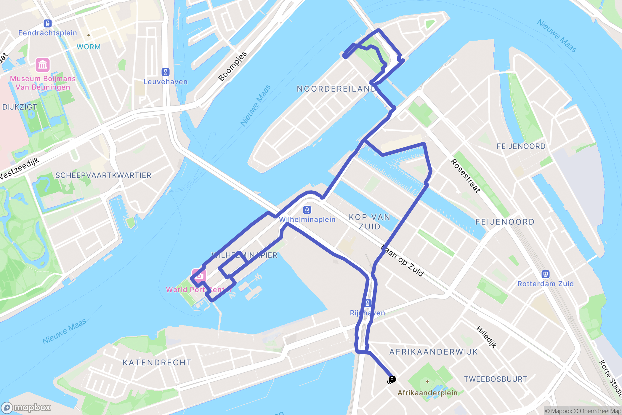 Rotterdam: routekaart voor buitenactiviteiten - Netherlands