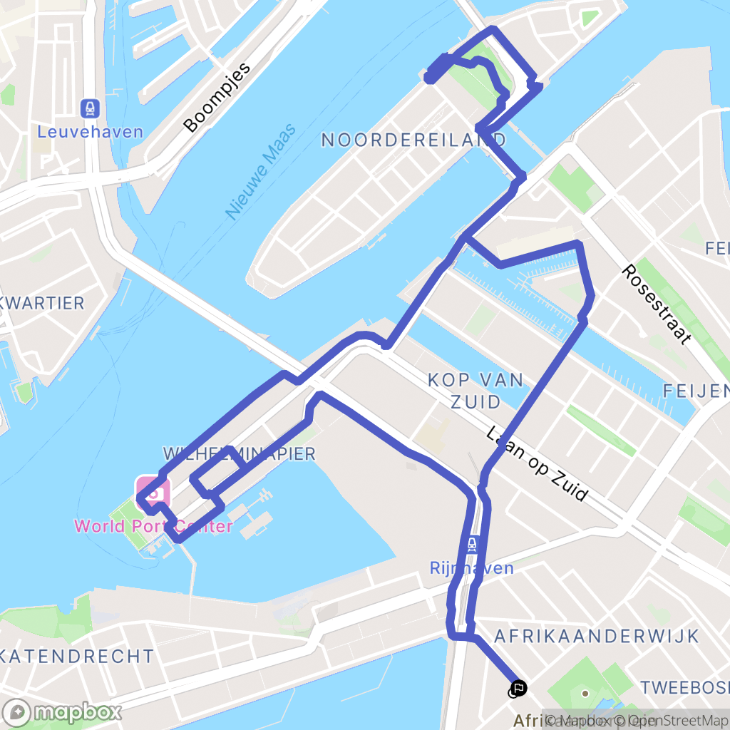 Rotterdam: routekaart voor buitenactiviteiten - Netherlands