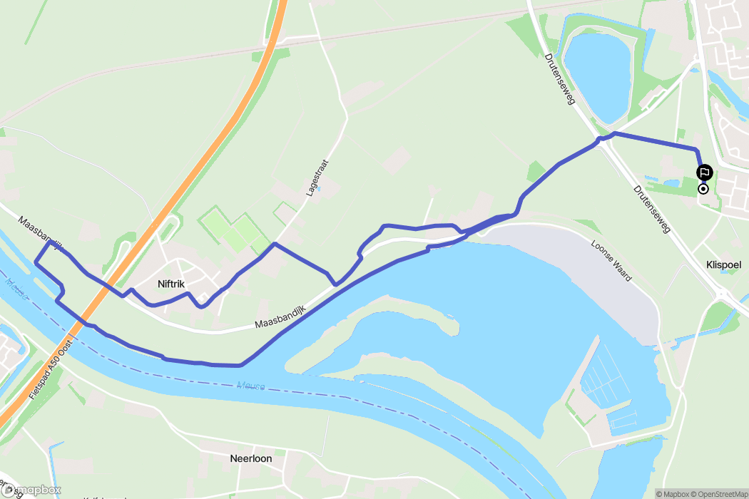 Wijchen: routekaart voor buitenactiviteiten - Netherlands
