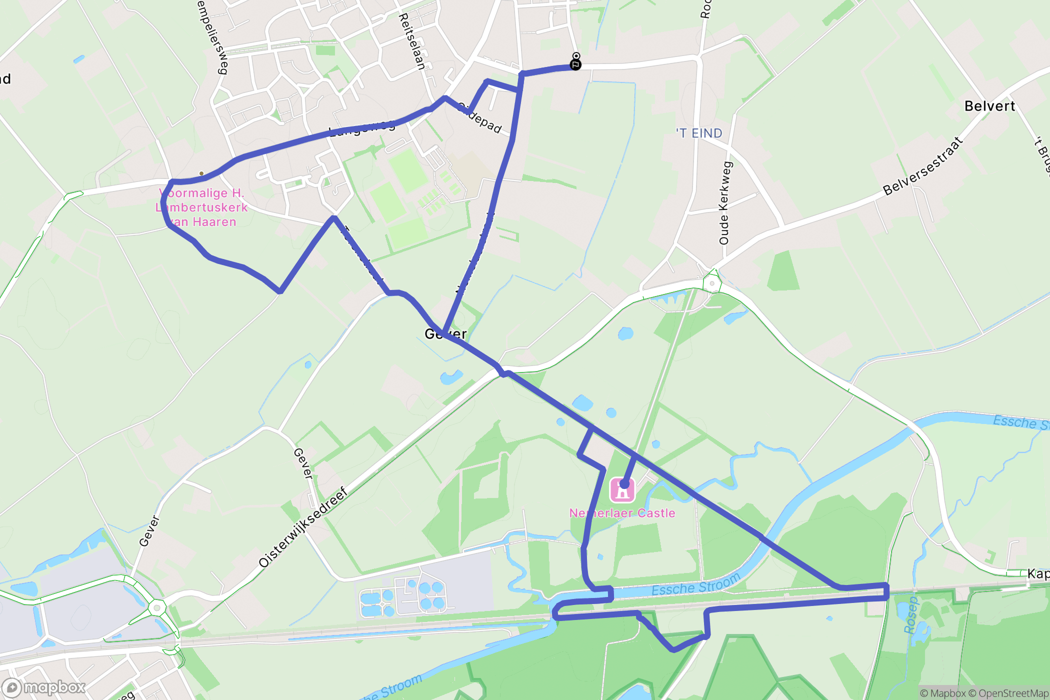 Haaren: routekaart voor buitenactiviteiten - Netherlands