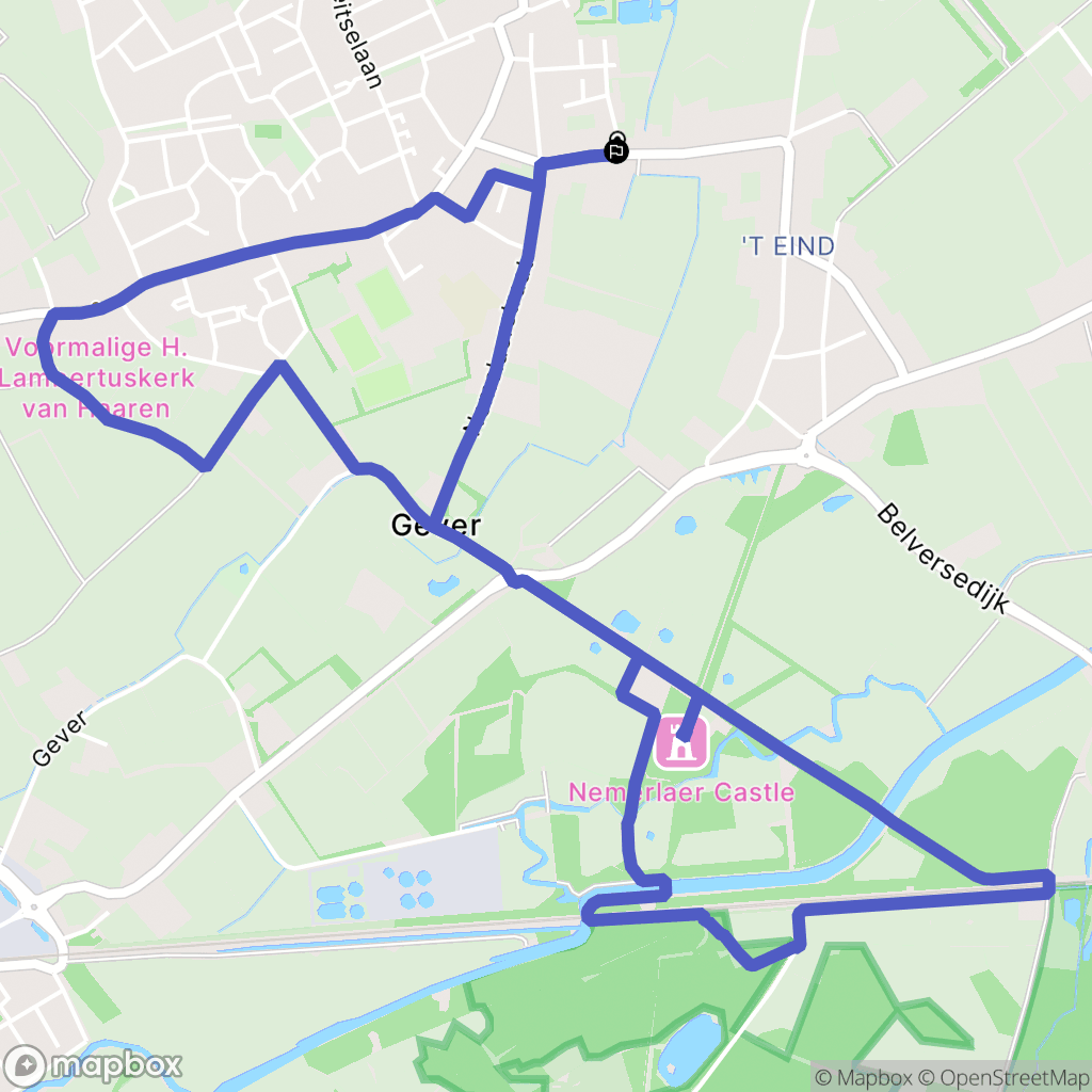 Haaren: routekaart voor buitenactiviteiten - Netherlands