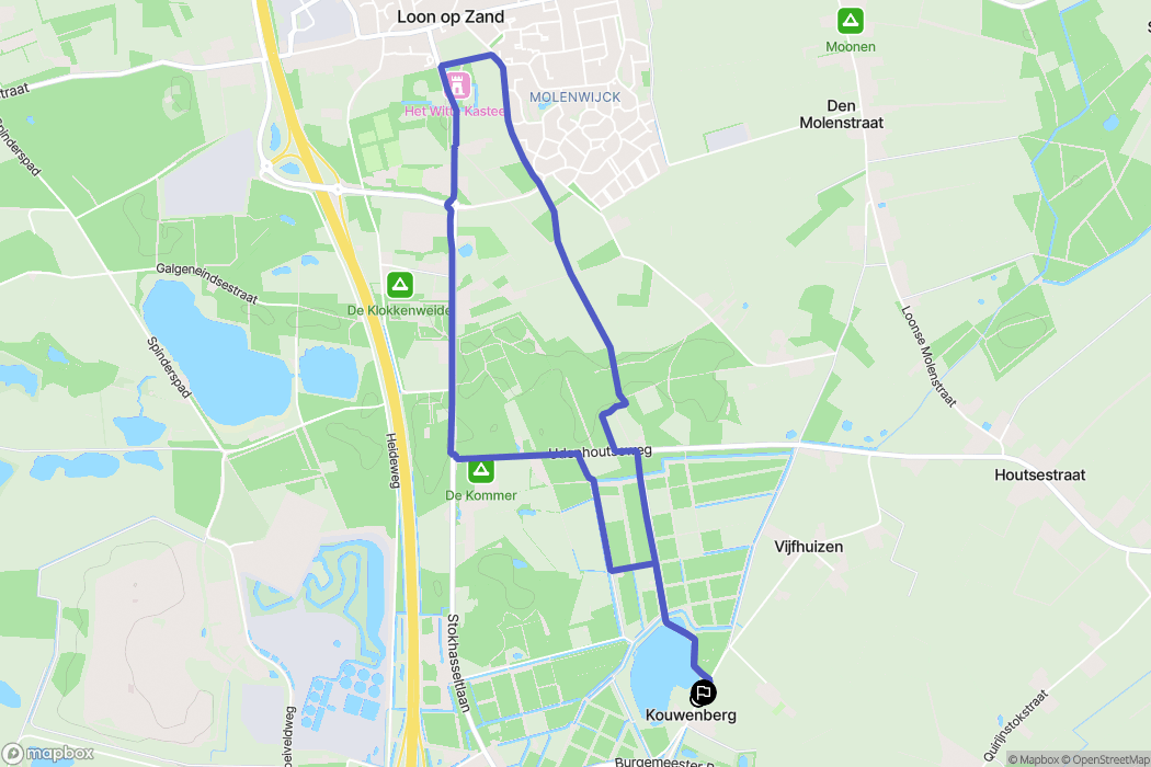 Tilburg: routekaart voor buitenactiviteiten - Netherlands
