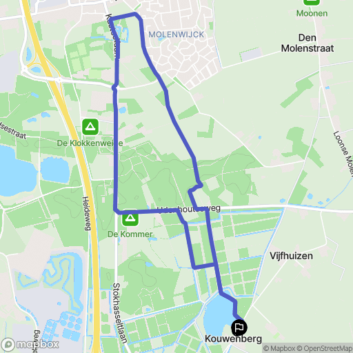 Tilburg: routekaart voor buitenactiviteiten - Netherlands