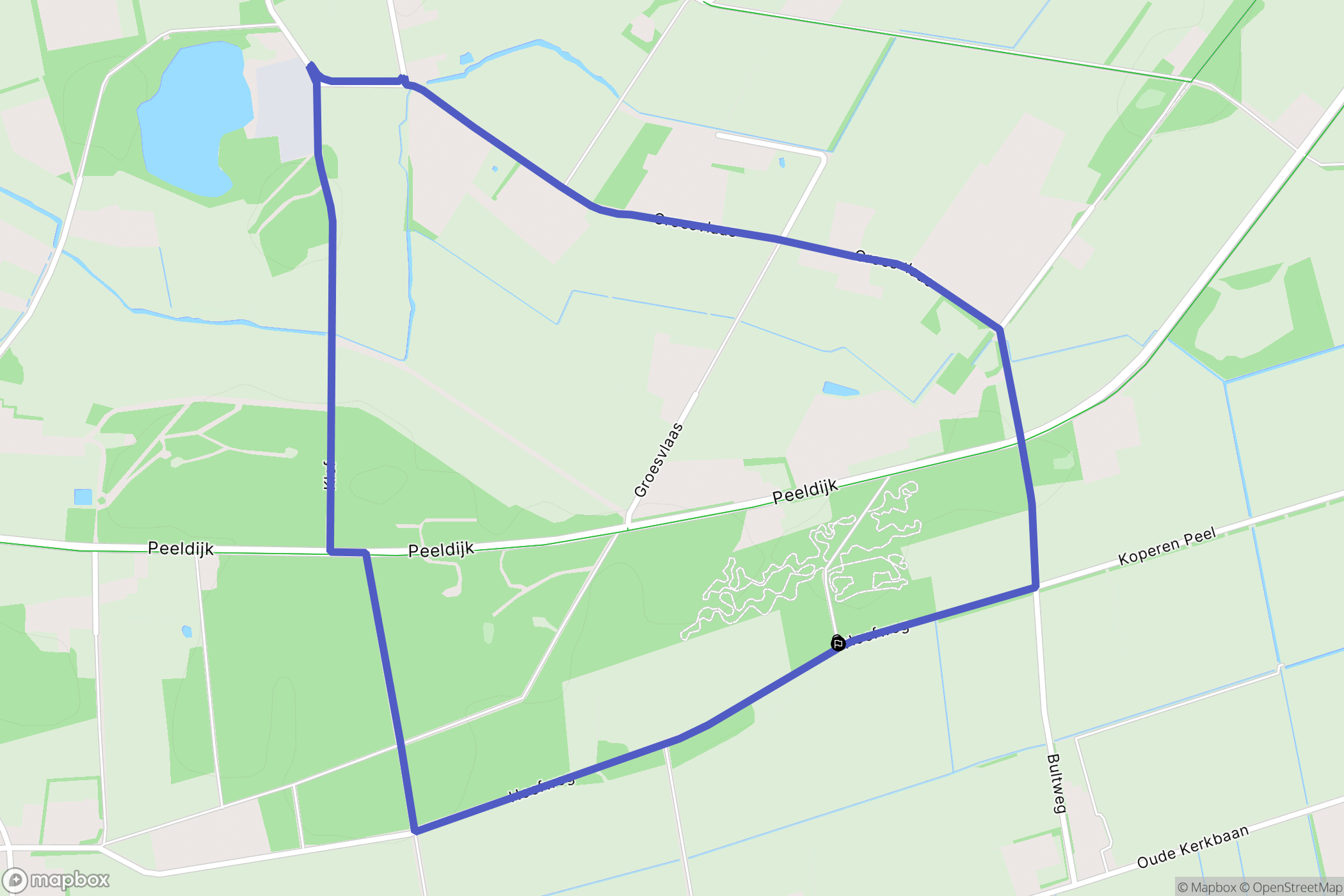 Milheeze: routekaart voor buitenactiviteiten - Netherlands