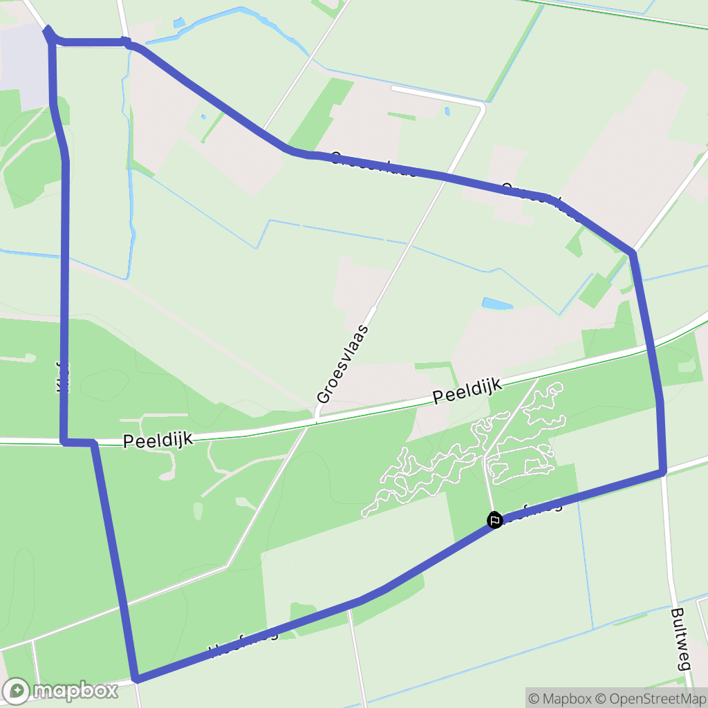 Milheeze: routekaart voor buitenactiviteiten - Netherlands