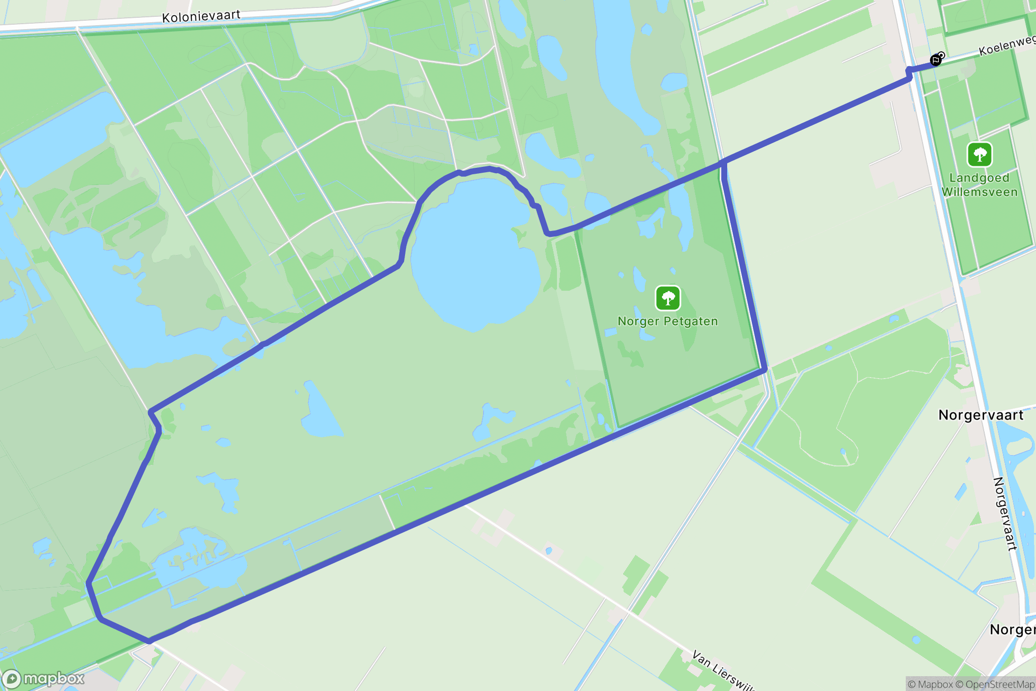 Huis Ter Heide: routekaart voor buitenactiviteiten - Netherlands