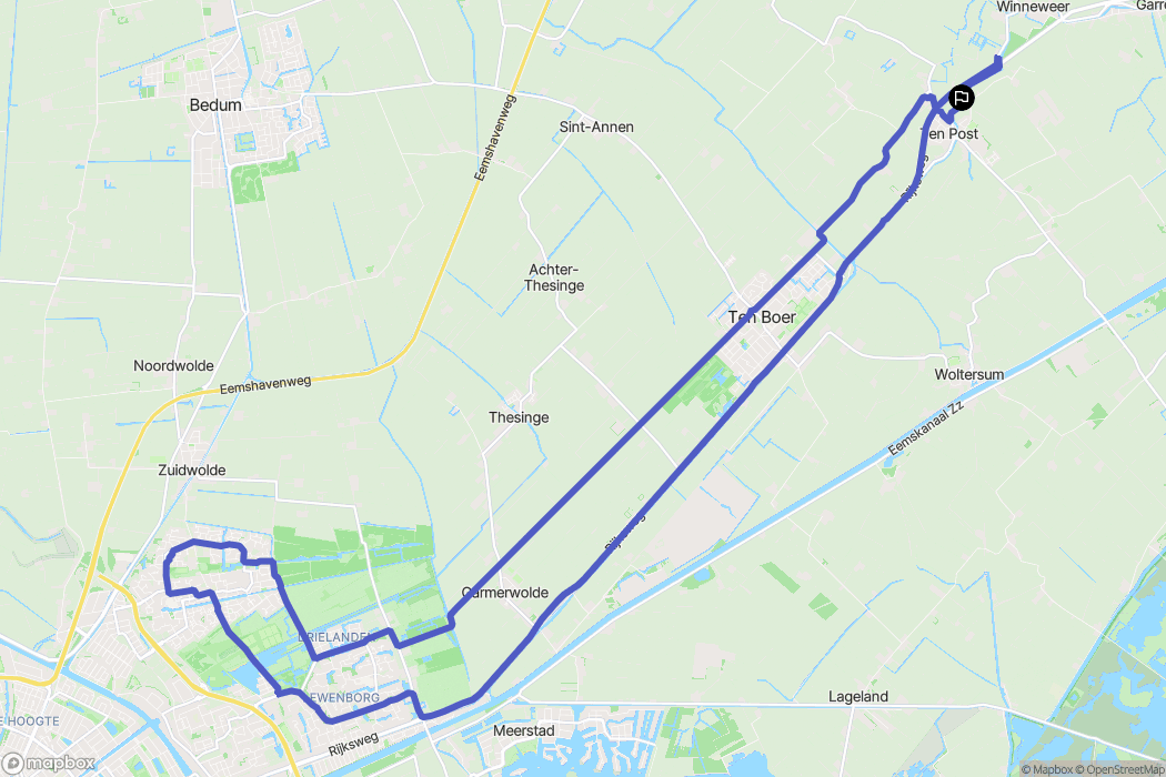 Ten Post: routekaart voor buitenactiviteiten - Netherlands