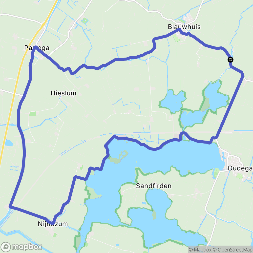 Westhem: routekaart voor buitenactiviteiten - Netherlands