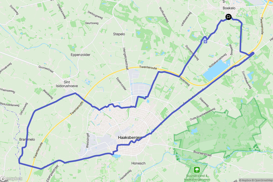 Enschede: routekaart voor buitenactiviteiten - Netherlands
