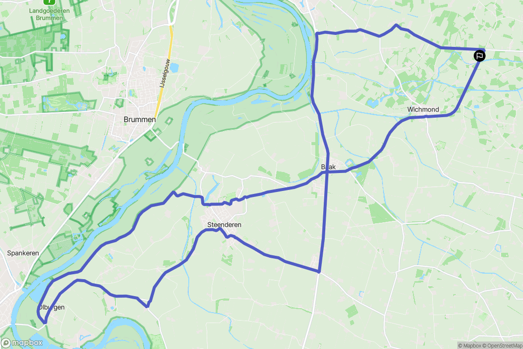 Vorden: routekaart voor buitenactiviteiten - Netherlands