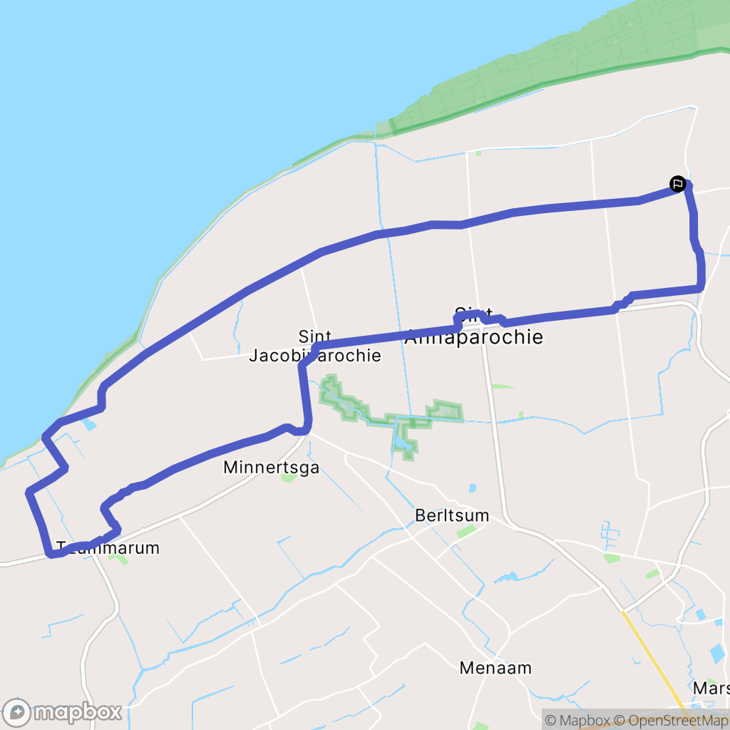 Oude Bildtzijl: routekaart voor buitenactiviteiten - Netherlands