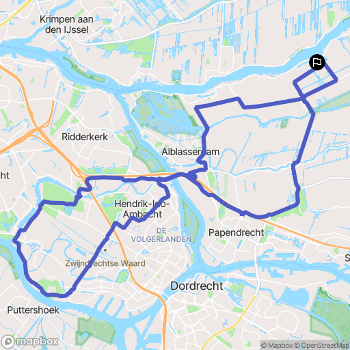 Streefkerk: routekaart voor buitenactiviteiten - Netherlands