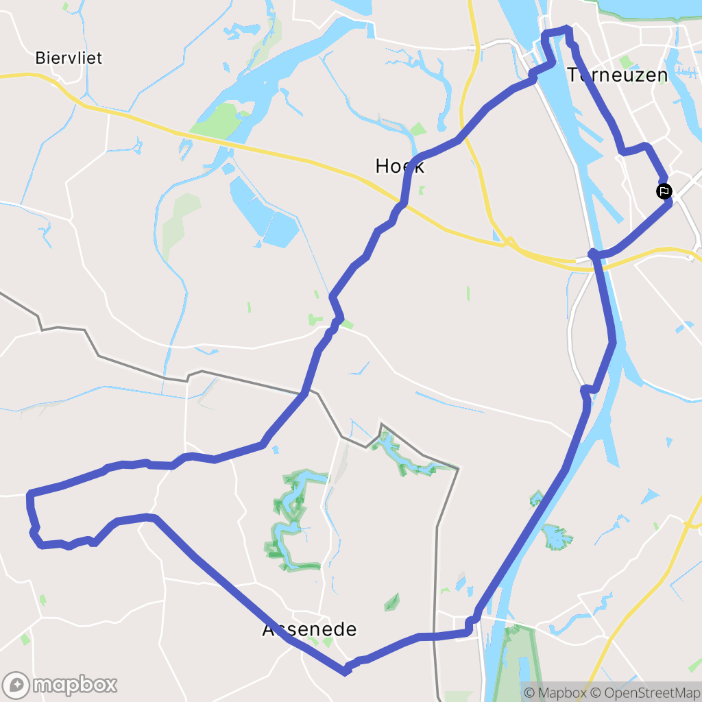 Terneuzen: routekaart voor buitenactiviteiten - Netherlands