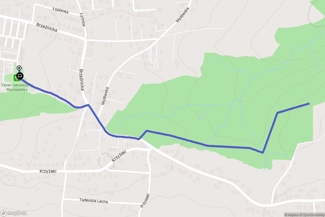 Bochnia: mapa trasy - Poland