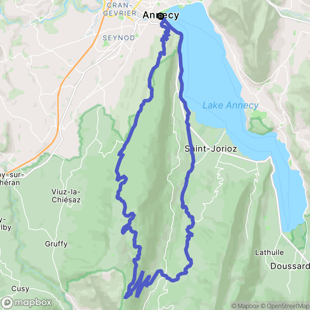 Pont de la Halle, Annecy: routekaart voor buitenactiviteiten - France