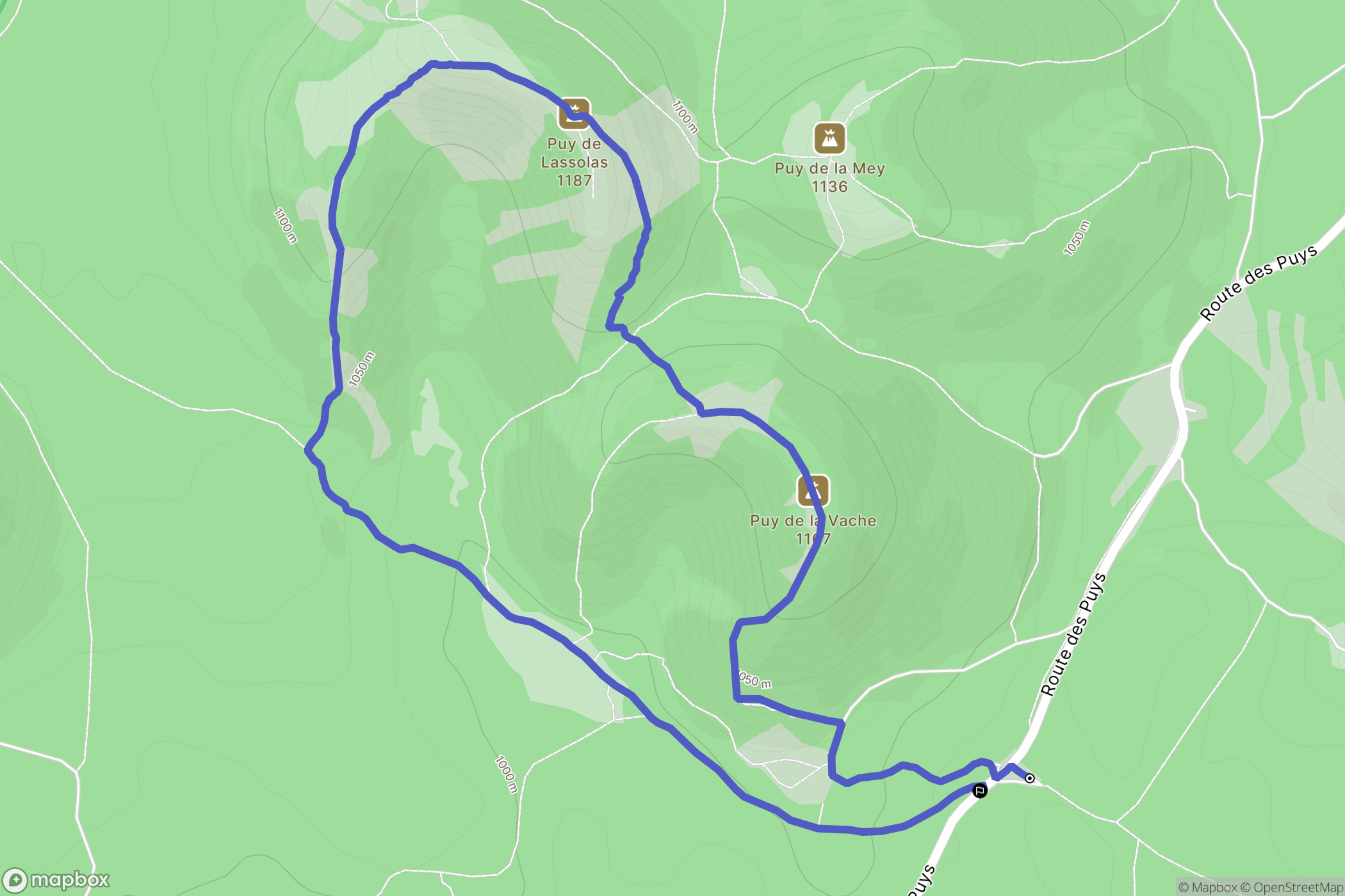 Aydat: routekaart voor buitenactiviteiten - France