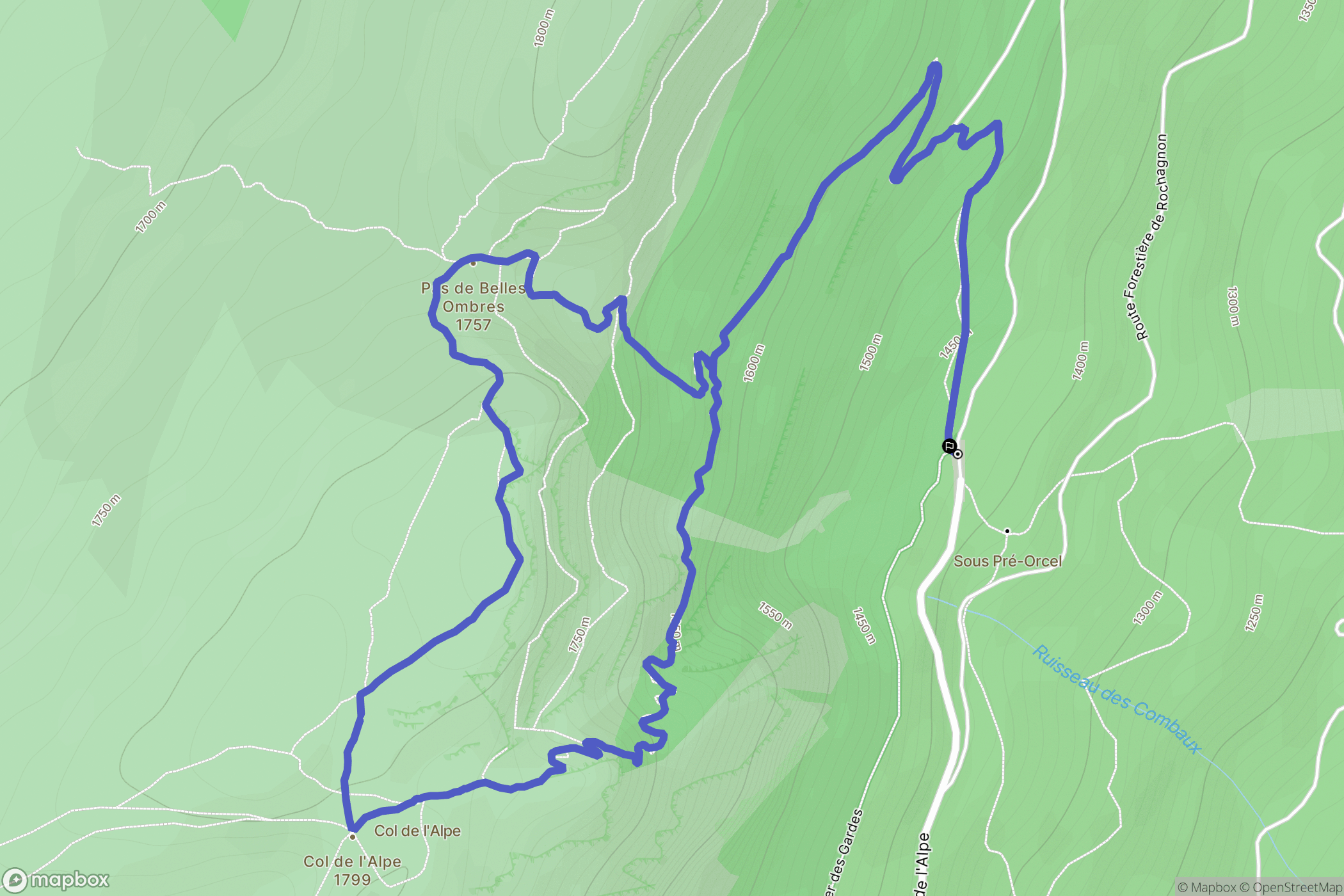 Entremont-le-Vieux: routekaart voor buitenactiviteiten - France