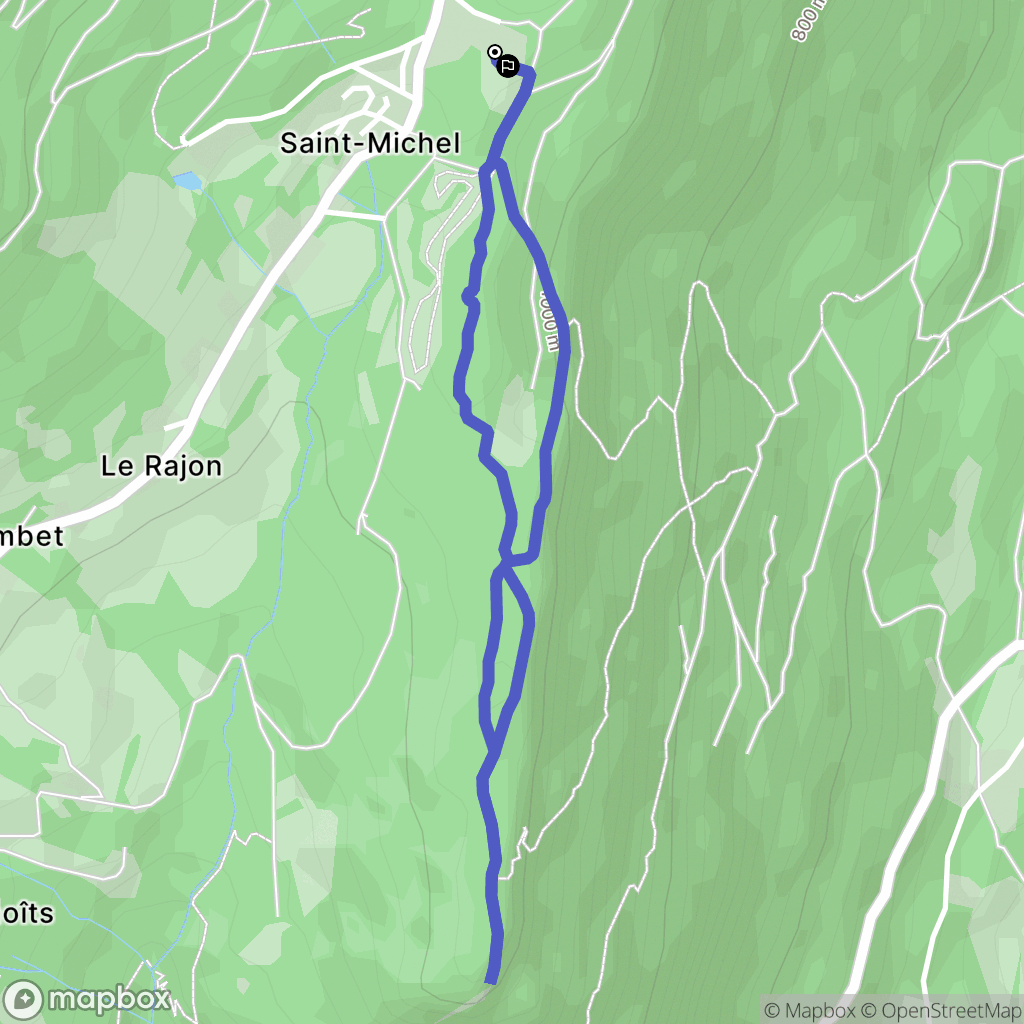 Le Touvet: routekaart voor buitenactiviteiten - France
