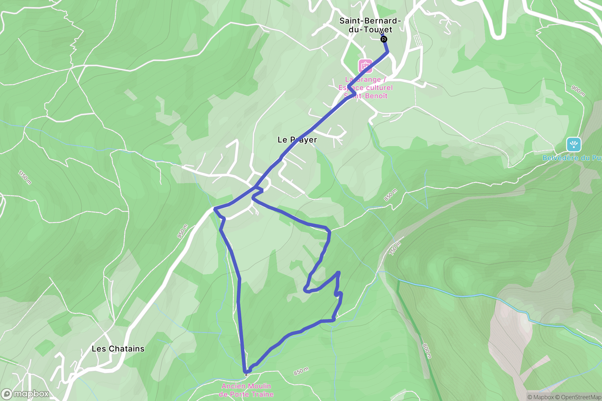 Saint-Hilaire-du-Touvet: routekaart voor buitenactiviteiten - France