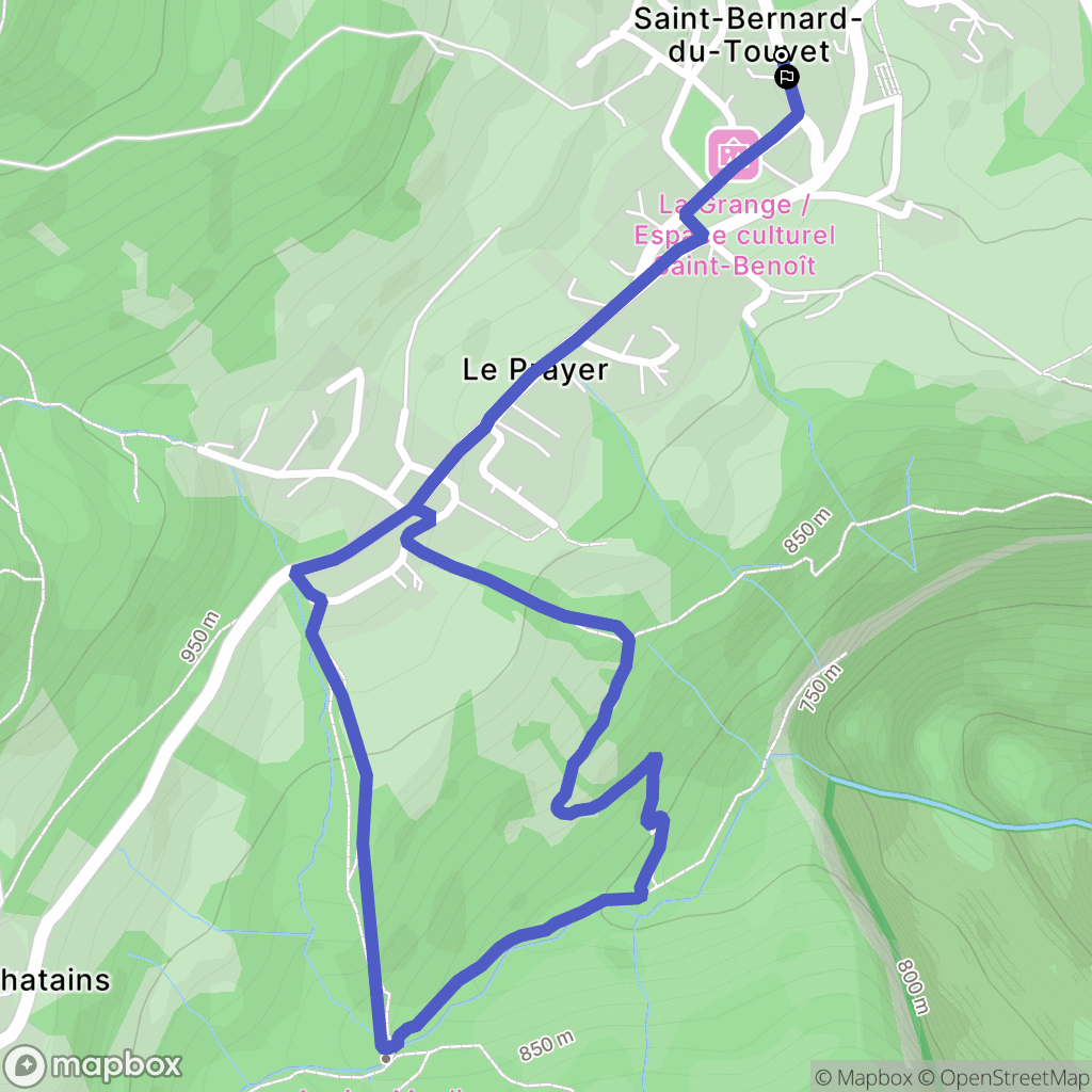 Saint-Hilaire-du-Touvet: routekaart voor buitenactiviteiten - France