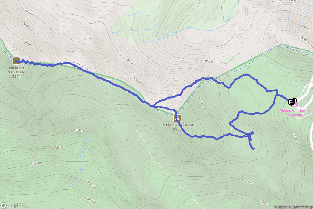La Grave: routekaart voor buitenactiviteiten - France