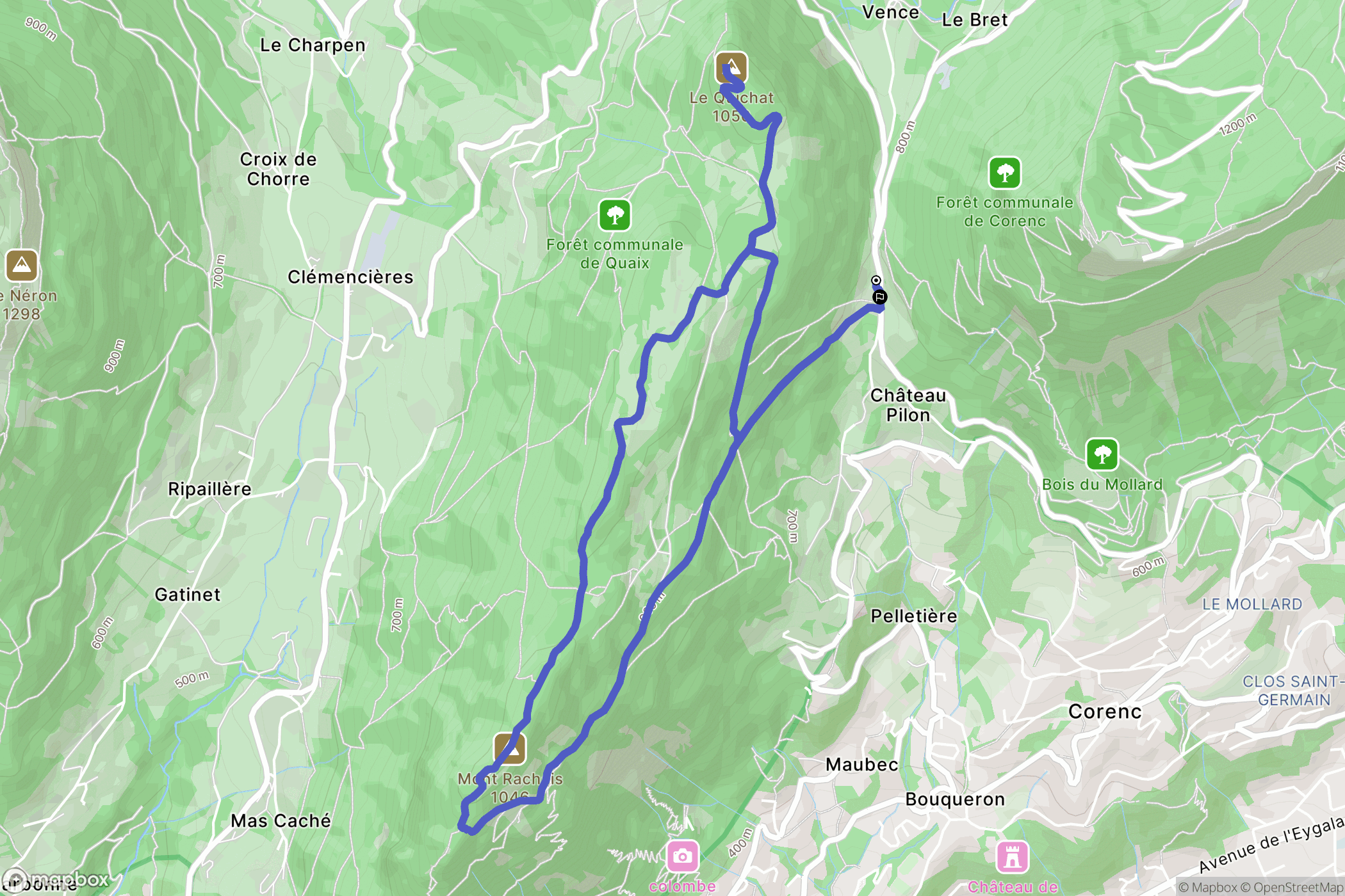 La Tronche: routekaart voor buitenactiviteiten - France