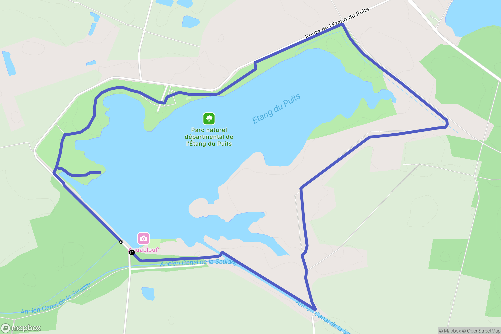 Argents-sur-Sauldre: routekaart voor buitenactiviteiten - France