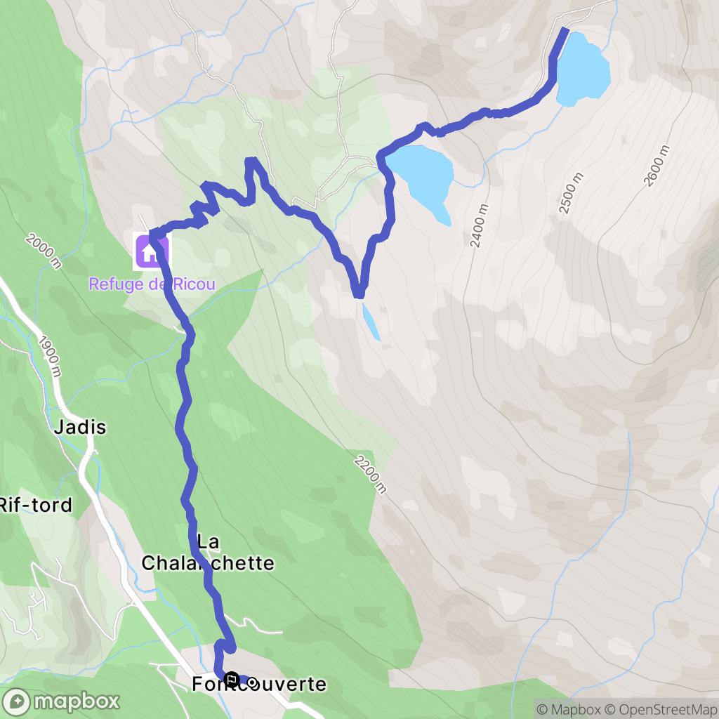 Fontcouverte: routekaart voor buitenactiviteiten - France