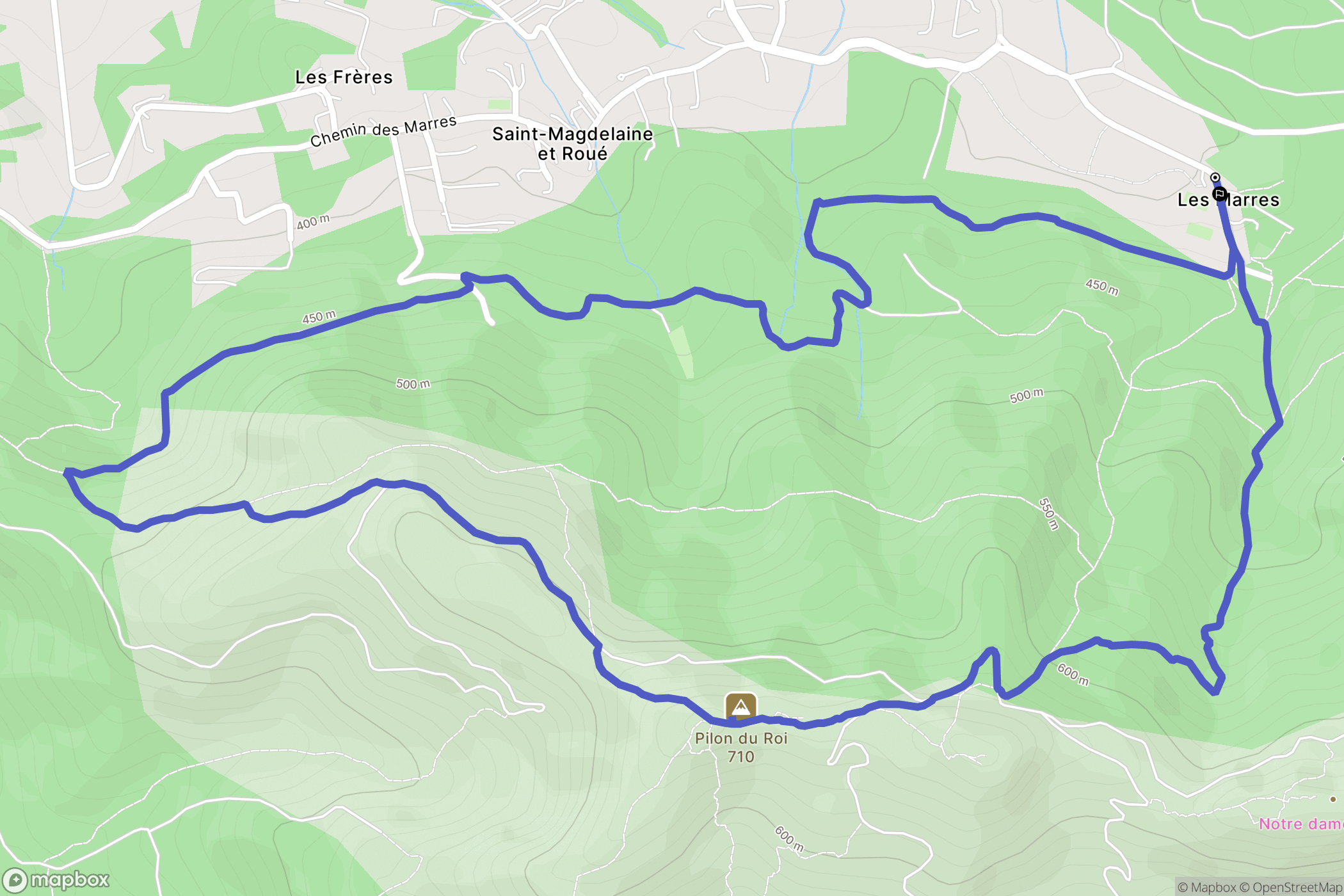 Les Frères, Simiane-Collongue: routekaart voor buitenactiviteiten - France