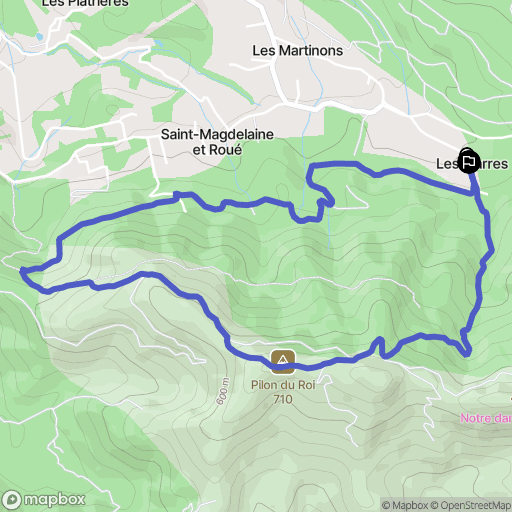 Les Frères, Simiane-Collongue: routekaart voor buitenactiviteiten - France